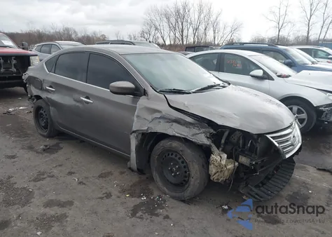 2015 Nissan Sentra Sv z USA, uszkodzony, nr VIN 3N1AB7AP9FL671023